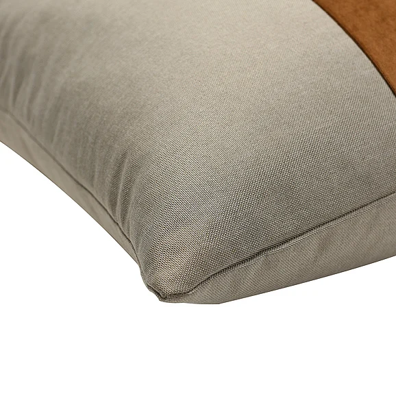 StyleCraft Two Tone Banded Throw Pillow Dann Foley Lifestyle DFS10145
