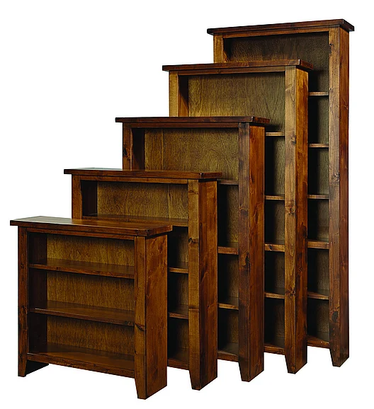 Aspenhome Alder Grove 72" Bookcase in Fruitwood DG3472FRT