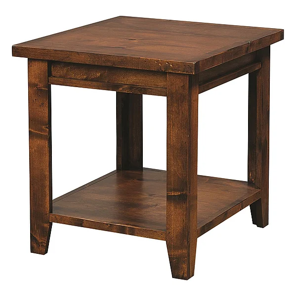 Aspenhome Alder Grove End Table in Fruitwood DG914-FRT