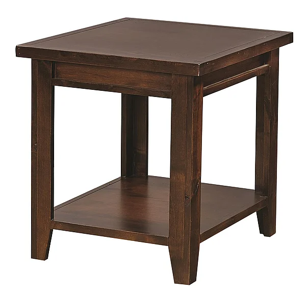 Aspenhome Alder Grove End Table in Tobacco DG914-TOB