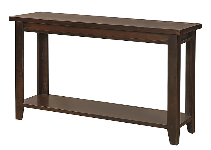 Aspenhome Alder Grove Sofa Table in Tobacco DG915-TOB CUSTOM ITEM