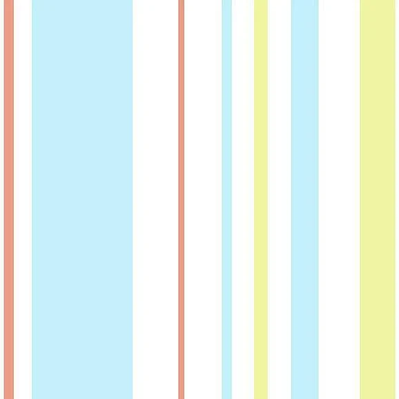York Disney Kids Vol. 4 D37 Disney and Pixar Toy Story 4 Owens Stripe Wallpaper in Blue/Orange DI0909 (Double Roll) FedEx/UPS