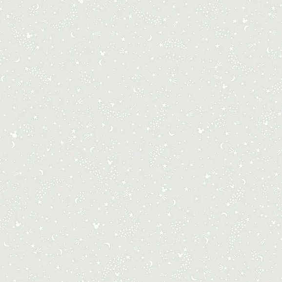York Disney Kids Vol. 4 D37 Disney Mickey Mouse Star Wallpaper in Gray DI0987 (Double Roll) FedEx/UPS