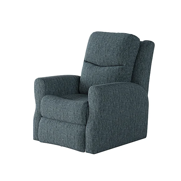 Southern Motion Fame Power Headrest Rocker Recliner in Pond 5007P 113-60