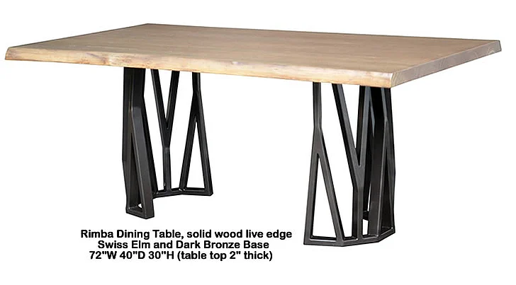 Indo Puri Rimba 72" Rectangular Dining Table