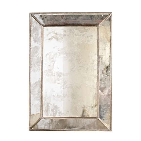 Worlds Away Dion Rectangular Ant Mirror DION S