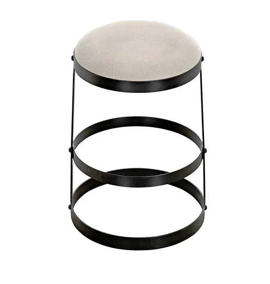 Noir Furniture Dior Counter Stool in Matte Black GSTOOL118MTB-S