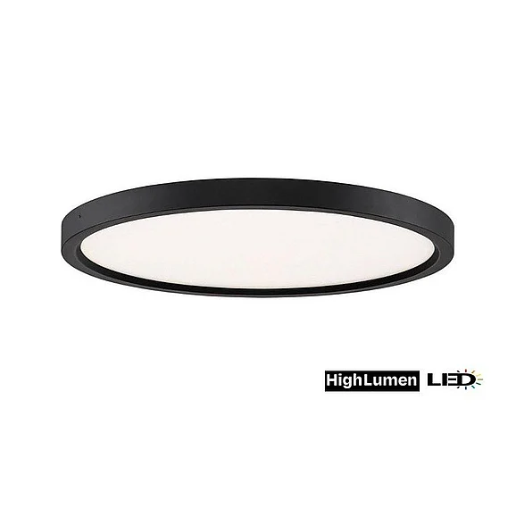 Vinci Lighting Flush Mount Ceiling Lighting in Black DISC -12BK