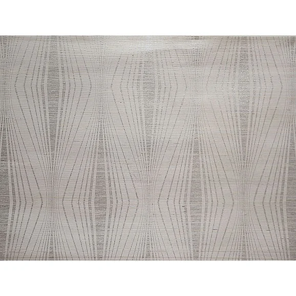 York B85-Candice Olson Natural Splendor Radiant Silver & White Wallpaper DL2930 (Double Roll)