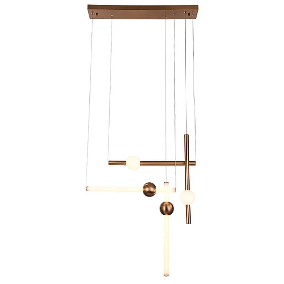 Bethel Gold Metal Frame Ceiling Fixture DLS10C24G