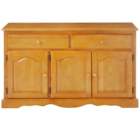 Sunset Trading Selections 53"W Buffet Table Server Sideboard in Light Oak DLU-22-BUF-LO