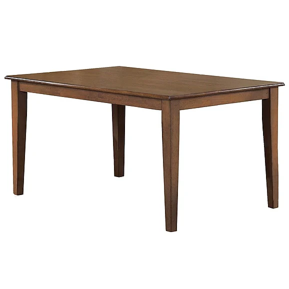 Sunset Trading Simply Brook 60" Rectangular Dining Table in Brown DLU-BR3660-AM