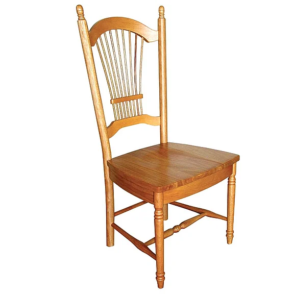 Sunset Trading Oak Selections Allenridge Dining Chair in Light Oak (Set of 2) DLU-C07-LO-2