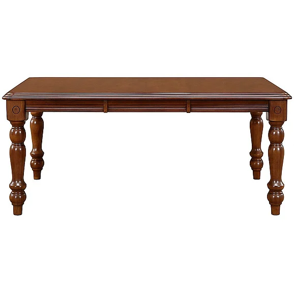 Sunset Trading Andrews 56-72" Rectangular Extendable Dining Table in Chestnut Brown DLU-SLT4272-CT