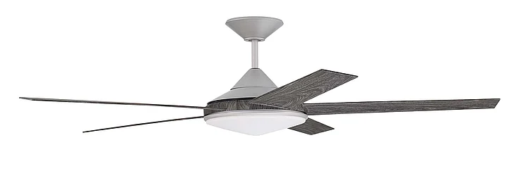 Craftmade 60" Delaney in Painted Nickel w/ Greywood Blades DLY60PN5 CLOSEOUT