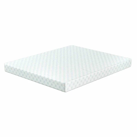 Furniture of America Edelweiss 8" Twin XL Memory Foam Mattress in White DM2008-TXL