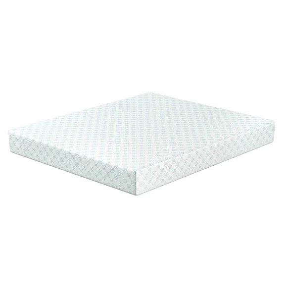 Furniture of America Edelweiss 10" Twin XL Memory Foam Mattress in White DM2010-TXL