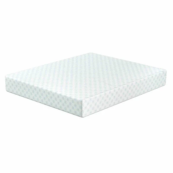 Furniture of America Edelweiss 12" Twin XL Memory Foam Mattress in White DM2012-TXL