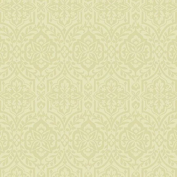 York Damask Resource Library E39 Catherdral Damask Wallpaper in Gold DM5035 (Double Roll) FedEx/UPS