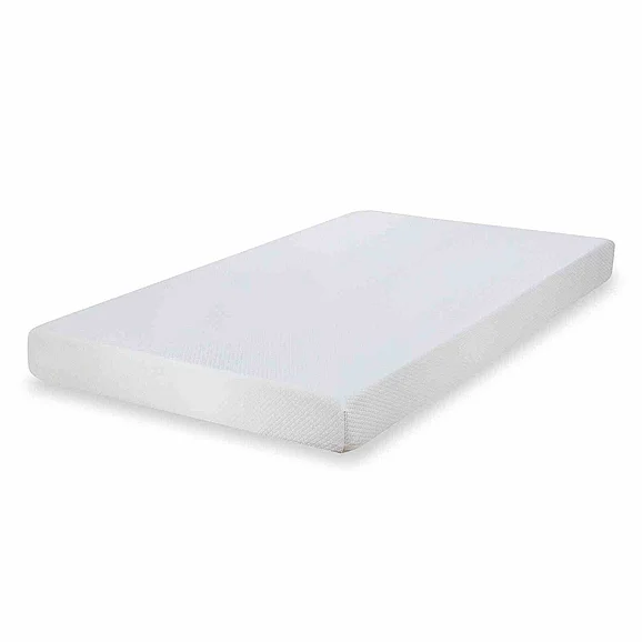 Furniture of America Artemisia 6" Twin XL Memory Foam Mattress (Roll-In-Box) in White DM510-TXL