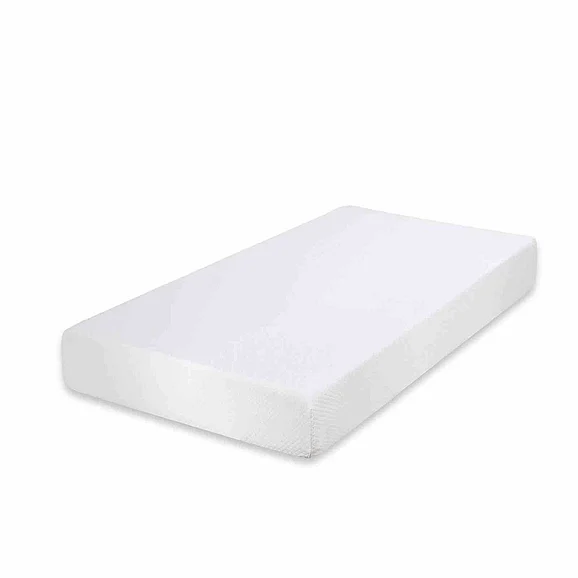 Furniture of America Artemisia 12" Twin XL Memory Foam Mattress (Roll-In-Box) in White DM540-TXL