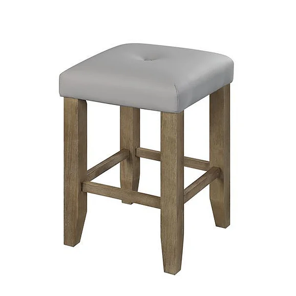 Acme Furniture Charnell Counter Height Stool (Set of 2) in Oak DN00552