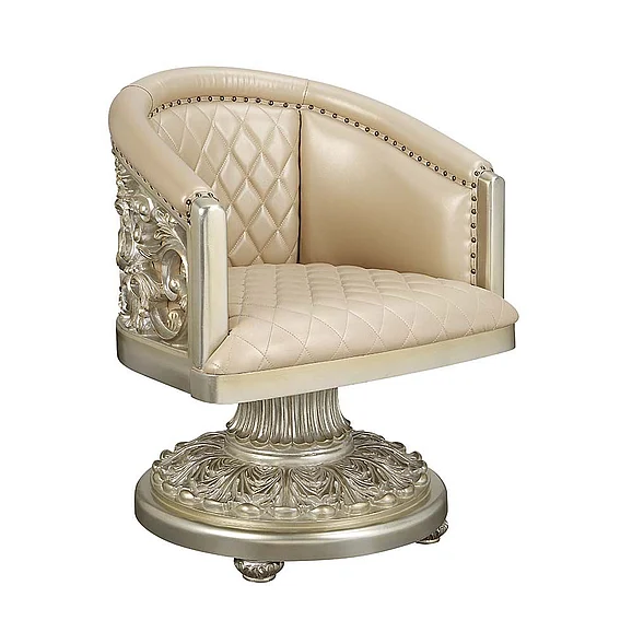 ACME Sorina Dining Chair (Set of 2) in Antique Gold DN01220