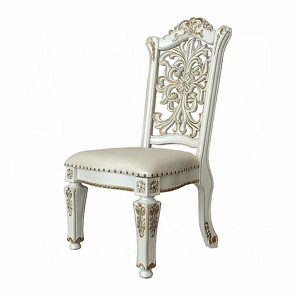 Acme Furniture Vendom Side Chair (Set of 2) in Antique Pearl DN01347