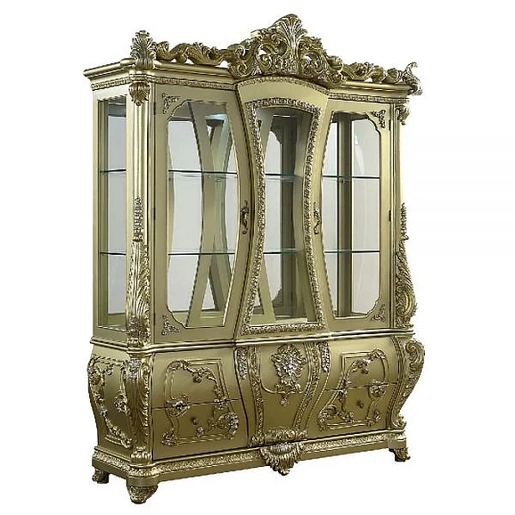 ACME Cabriole Curio in Gold DN01485