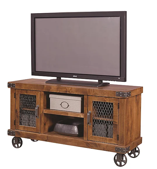 Aspenhome Industrial 55" Console in Fruitwood DN1055-FRT