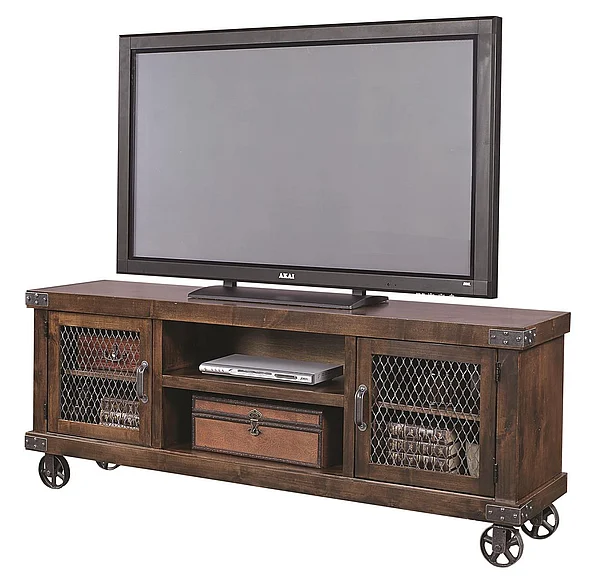 Aspenhome Industrial 74" Console in Tobacco DN1074-TOB