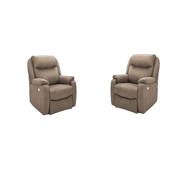 Southern Motion Hercules SoCozi Massage Big Man's Recliner in Amber 6240-95P 903-17 (Set of 2)