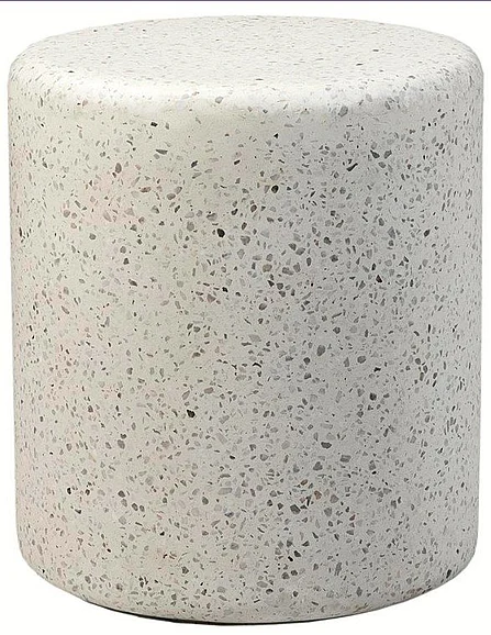 Fallson Terrazzo Side Table in Off White DV7149