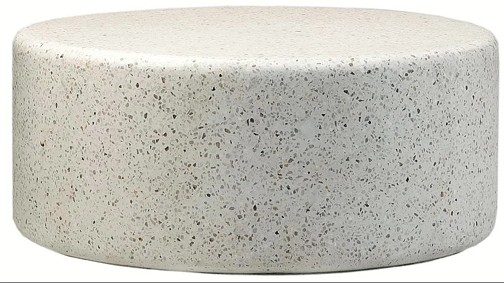 Fallson Terrazzo Coffee Table in Off White DV7150