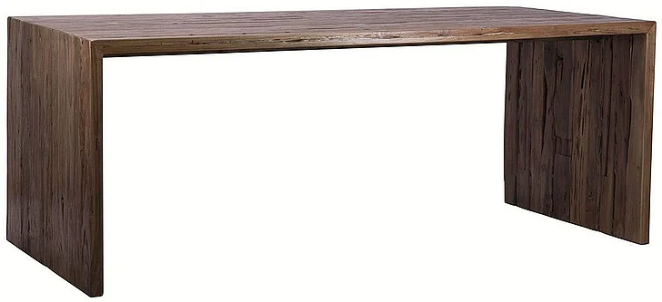 Vaughn 78 X 36 Medium Brown Reclaimed Teak Wood Dining Table DV7310