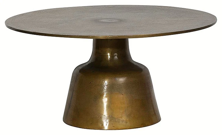 Chatworth Cast Aluminum 34" Round Coffee Table DV7812