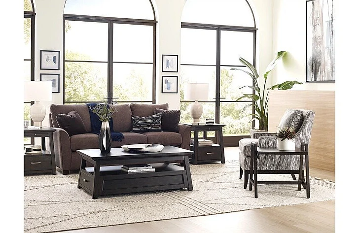 Hammary Bessemer 3pc Occational Table Set in Blackstone