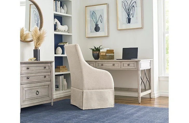 Hammary Domaine 2pc Home Office Set in Taupe Patina