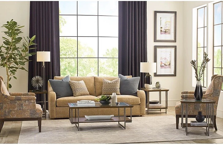 Hammary Ingrid 4pc Occational Table Set in Bronze