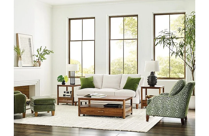 Kincaid Monogram Walnut Parkway Coffee Table 315-910