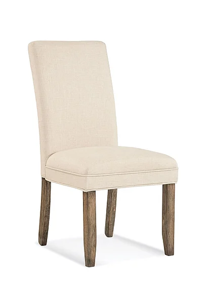 Bassett Mirror Company Colby Parson Chair in Natural Linen DPCH4-834 (Set of 2)