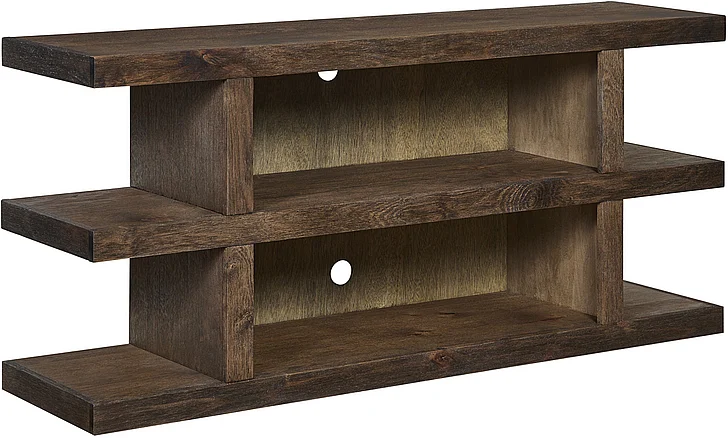 Aspenhome Mackenzie 65" Open Entertainment Console in Sandy Brown DPP1065-SBR
