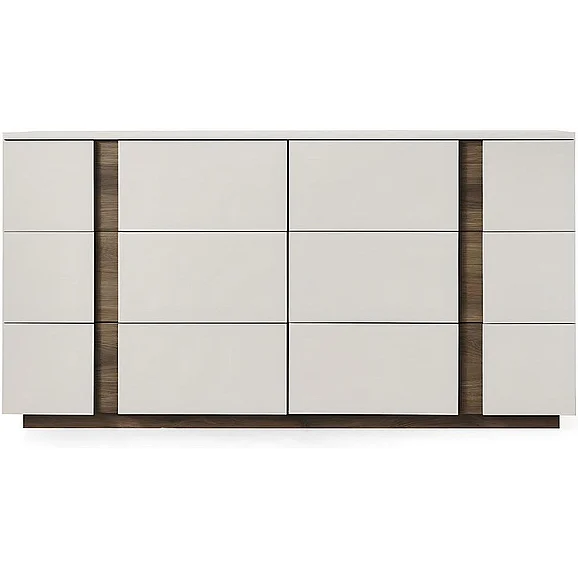 Whiteline Modern Romina Dresser in DR2020-LGRY/WLT