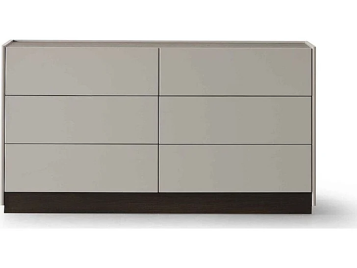 Whiteline Modern Raphael Dresser in DR2055L-LGRY