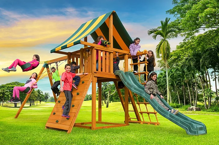 Eastern Jungle Gym Straight-Base Dream Set