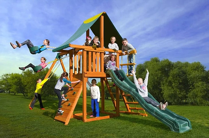 Eastern Jungle Gym Straight-Base Dreamscape Set