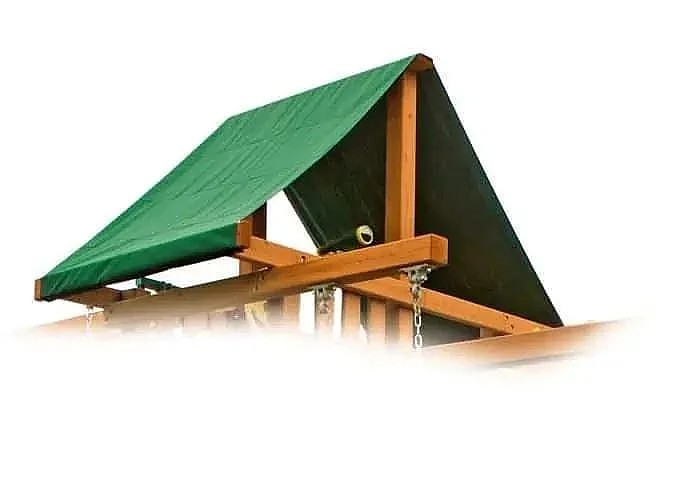 Eastern Jungle Gym 45″ x 145.5" Tent Top in Solid Green
