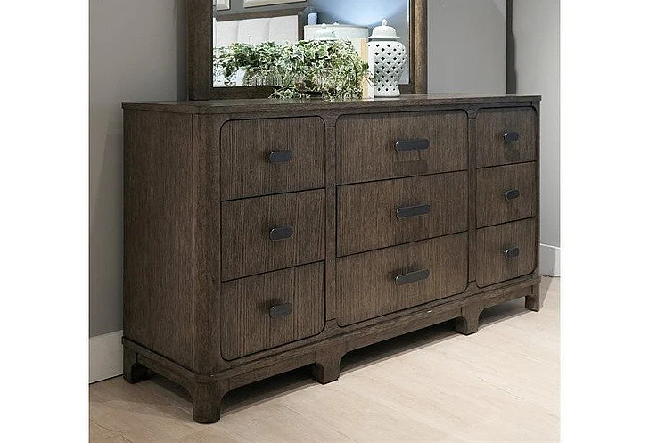 Emerald Home Ainsworth - B509 Dresser in Chocolate B509-01