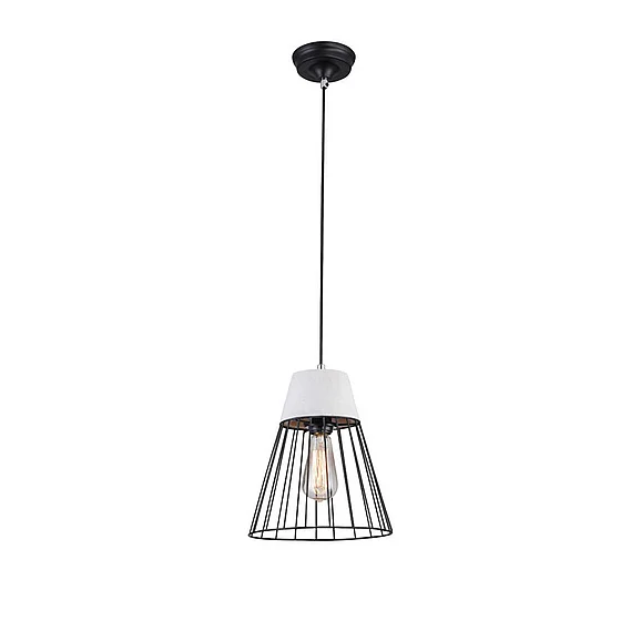 Bethel Light Grey Cement Single Pendant DU147P9G