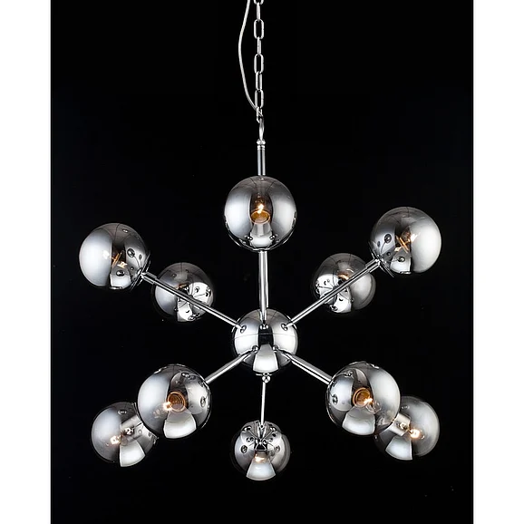 Bethel Chrome Frame Light Fixture DU64SMK